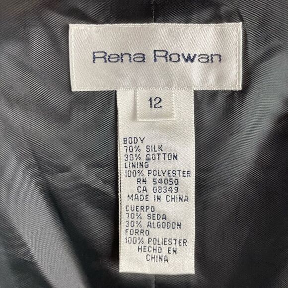 Rena Rowan Matching Silk Blend Vest and Cropped Pants EUC - Picture 5 of 9